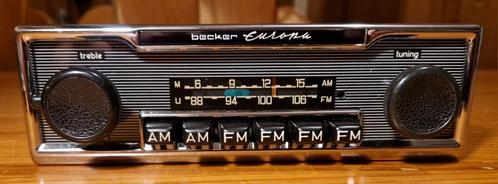 Becker Europa auto radio oldtimer radio