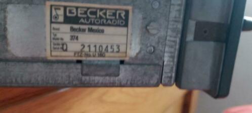 Becker mexico stereo Radio