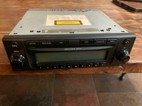 Becker radio DTM cd navi