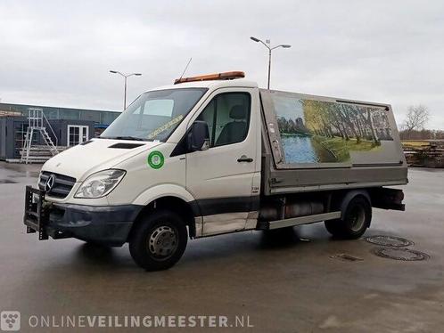 Bedrijfswagen Mercedes, Sprinter met veegvuilopbouw, bouw