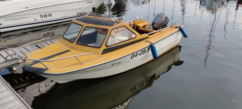 Beekman alfa 485, mariner 60 pk. Speedboot visboot