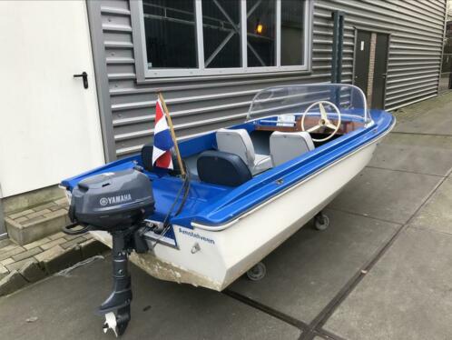 BEEKMAN SPEEDBOOTJE amp NIEUWE YAMAHA F6 4-tact