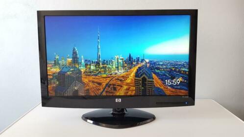 Beeldscherm Monitor 22 inch LED FullHD, VGA met HDMI adapter
