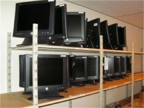 Beeldschermen monitors, merk Dell, 17 inch KSB den Bosch AL