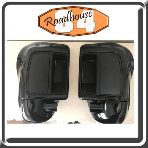 Beenkappen Lower Vented Leg Fairing voor Harley Davidson (BK