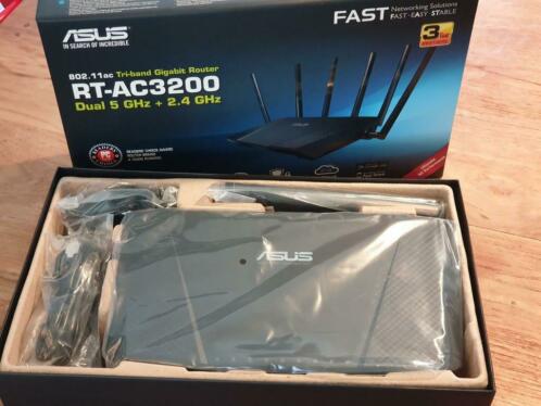 Beestachtig snelle router ASUS RT-AC3200