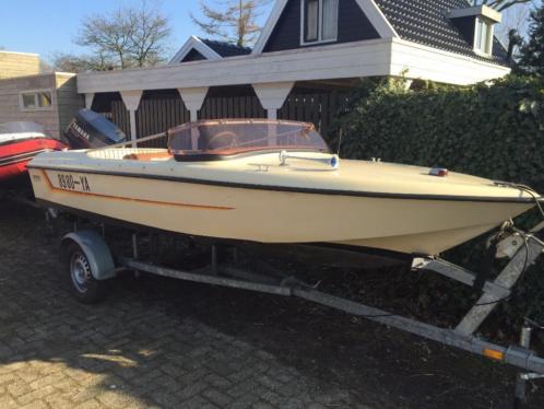 Bekro speedboot op kanteltrailer incl 40 yamaha topstaat