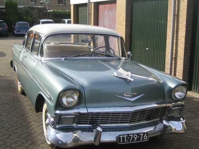 Belair 1956 schuurvonst onverprutst