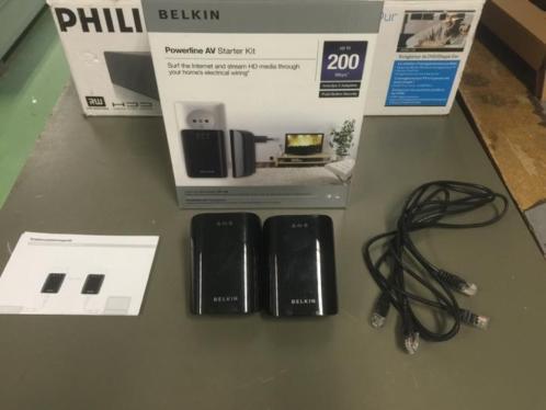 Belkin 200mbps powerline set 