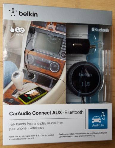Belkin CarAudio Connect AUX - Bluetooth in Nieuwstaat