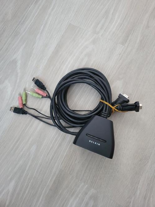 belkin kvm switch VGA USB en Audio