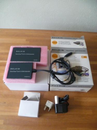Belkin Omniview F1D084vea2 Cat5 extender met btw factuur