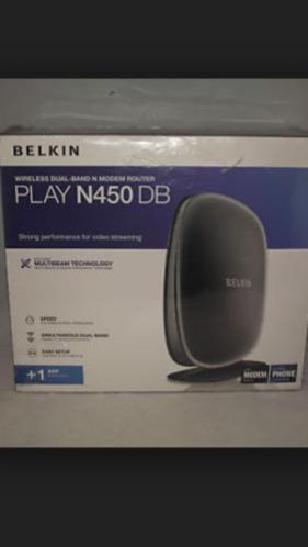 Belkin wireless dual-band n router Play N450 DB