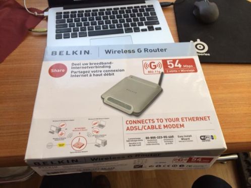 Belkin Wireless G Router, nieuw in doos
