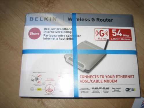 BELKIN Wireless Router NIEUW in VERPAKKING