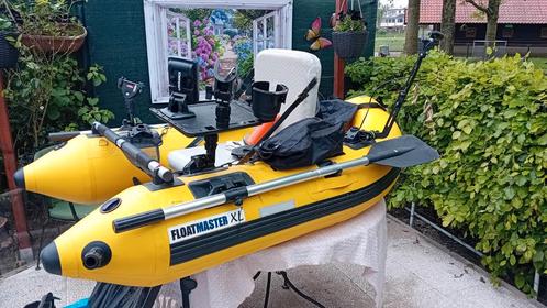 Bellyboat 4x gebruikt wegens anderehobby kompleet met ales e