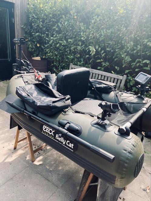 Bellyboat Zeck Belly Cat  170 met motor