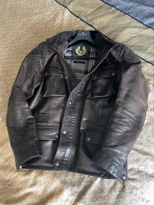 Belstaff leren motorjas, 3XL(X)XXL