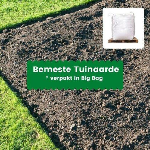 Bemeste tuinaarde - 1m incl. bezorging (big bag)