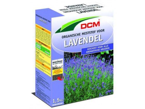 Bemesting voor lavendel DCM 1,5kg NU voor maar 7.50
