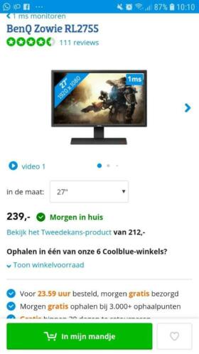 Benq gaming tv 1ms 27 inch