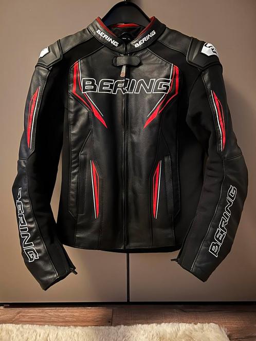 Bering Sprint R leren motorjas maat L  thermovoering ZGAN