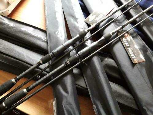 Berkley Air Rod (Dropshot) hengels...Nieuw in de foudralen