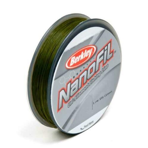 Berkley NanoFil - Low Visual Green - Dyneema - 0.17mm - 125m
