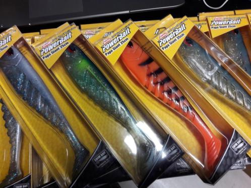 Berkley Powerbait Papa Giant Swimbaits...in 4 kleuren..Nieuw