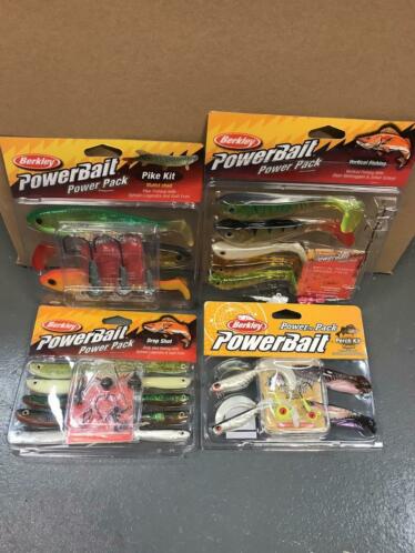 Berkley powerbait power packs 4 setjes