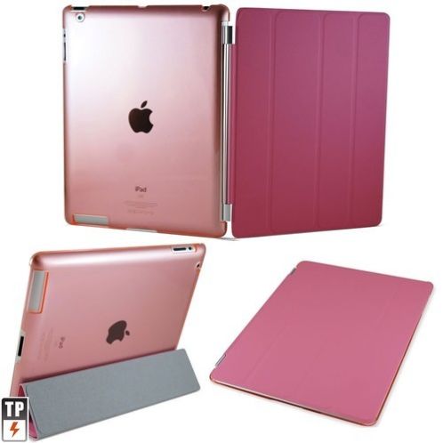 Bescherm-Cover Hoes Etui met Smart Cover voor iPad 2 3 en 4