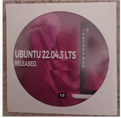 Besturingssoftware Linux Ubuntu 22.04.3 LTS Op DVD-Rom