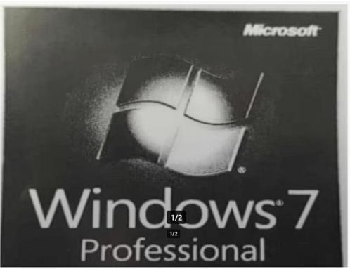 Besturingssoftware  Windows 7 Professional. 64x of 32x Bits