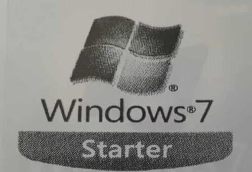 besturingssoftware. Windows 7 Starter 86X (32 Bits)