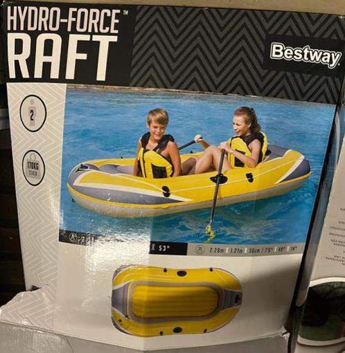 Bestway Hydro-Force RAFT Opblaasboot inclusief peddels