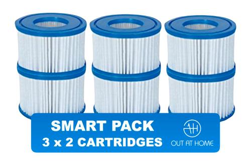 Bestway Lay-Z-Spa SMART PACK 6 st. Cartridge filters type VI