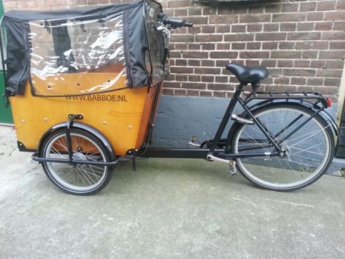 Big babboe bakfiets incl huif en kussens