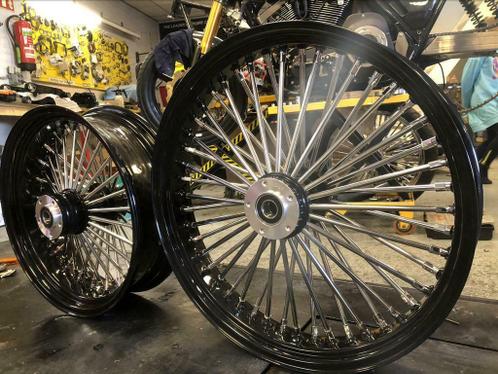 Big Fat Spoke wielen 21 en 18 set Fatboy LO  heritage