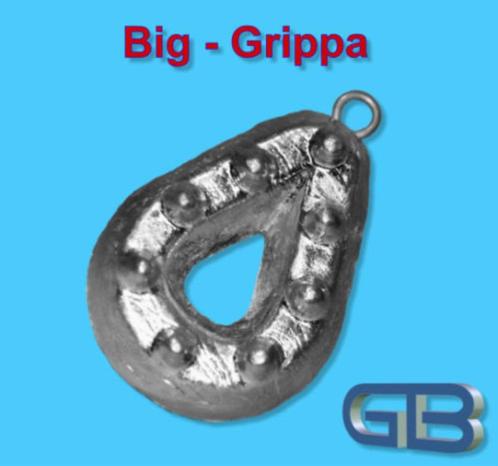 Big grippa of gesloten noppen lood in 300 en 315 gram