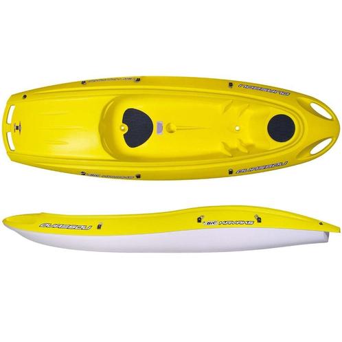 Big Ouassou kayak, nieuwstaat  zitje, peddels en vinnen