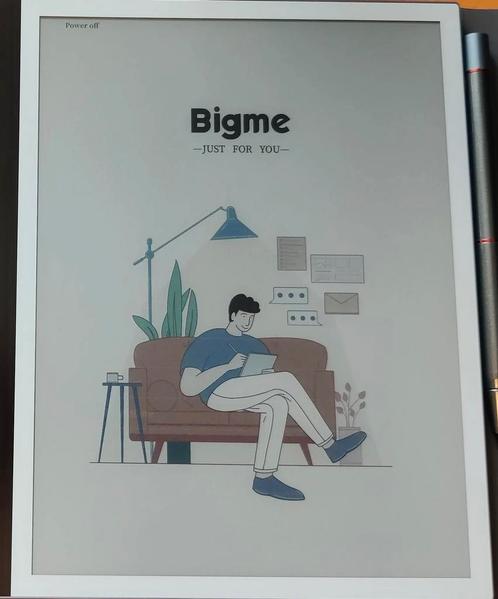 Bigme Inknote Color e-book, notities maken en tekenen