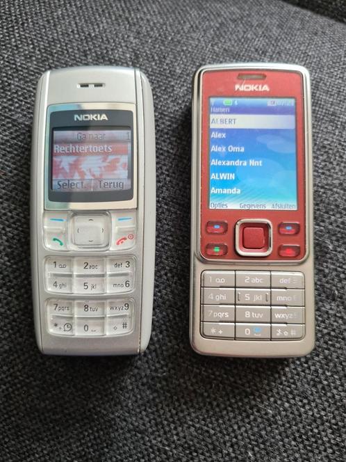 Bijna gratis 2x goed werkende Nokia telefoons,10 per stuk