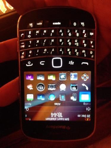 Bijna nieuwe BlackBerry Bold 9900