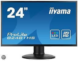 Bijna nieuwe Ilyama prolite b2481hs-b1 23.6 monitor