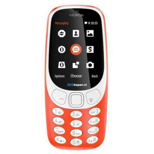 Bijna nieuwe nokia 3310 met rekening en garantie