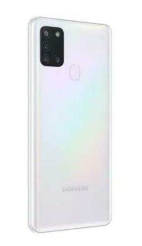 Bijna nieuwe witte Samsung Galaxy A21S 128 GB