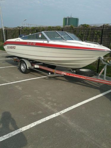 Bijzonder mooie sunbird speedboot  trailer