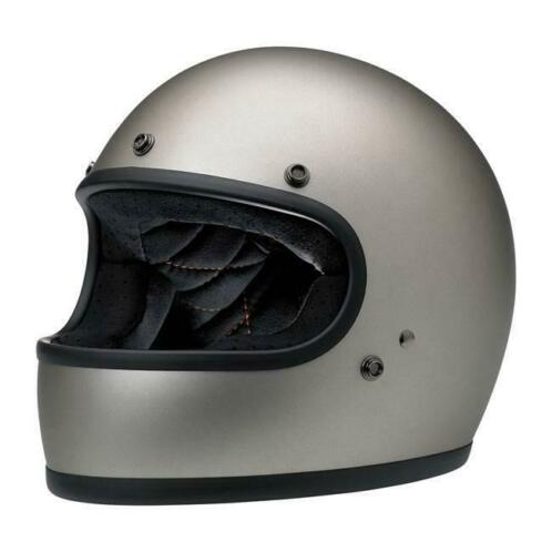 Biltwell Gringo helm Flat Titanium ECE goedgekeurd