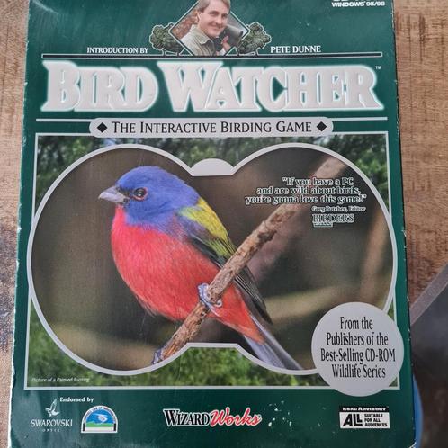Bird- watcher cd- rom nieuw in verpakking