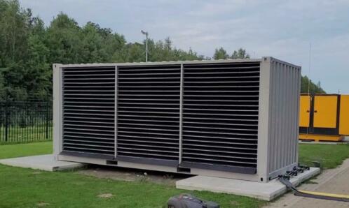 Bitcoin mining container